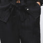 Pantaloni dritti a sigaretta con coulisse