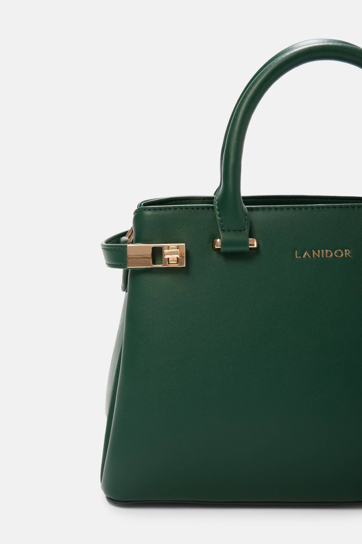 Borsa a Mano in Ecopelle con Tracolla Regolabile