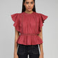 Blusa SaleK color ciliegia