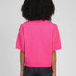 Maglione Nelida rosa caramella con strass e perle
