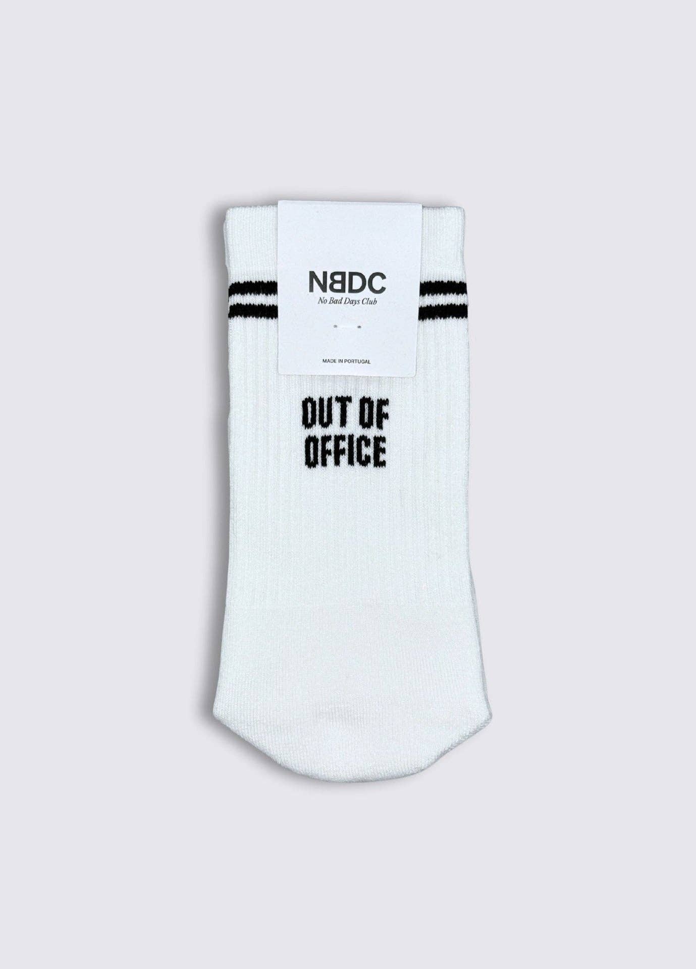 Calzini "Out of Office" retrò