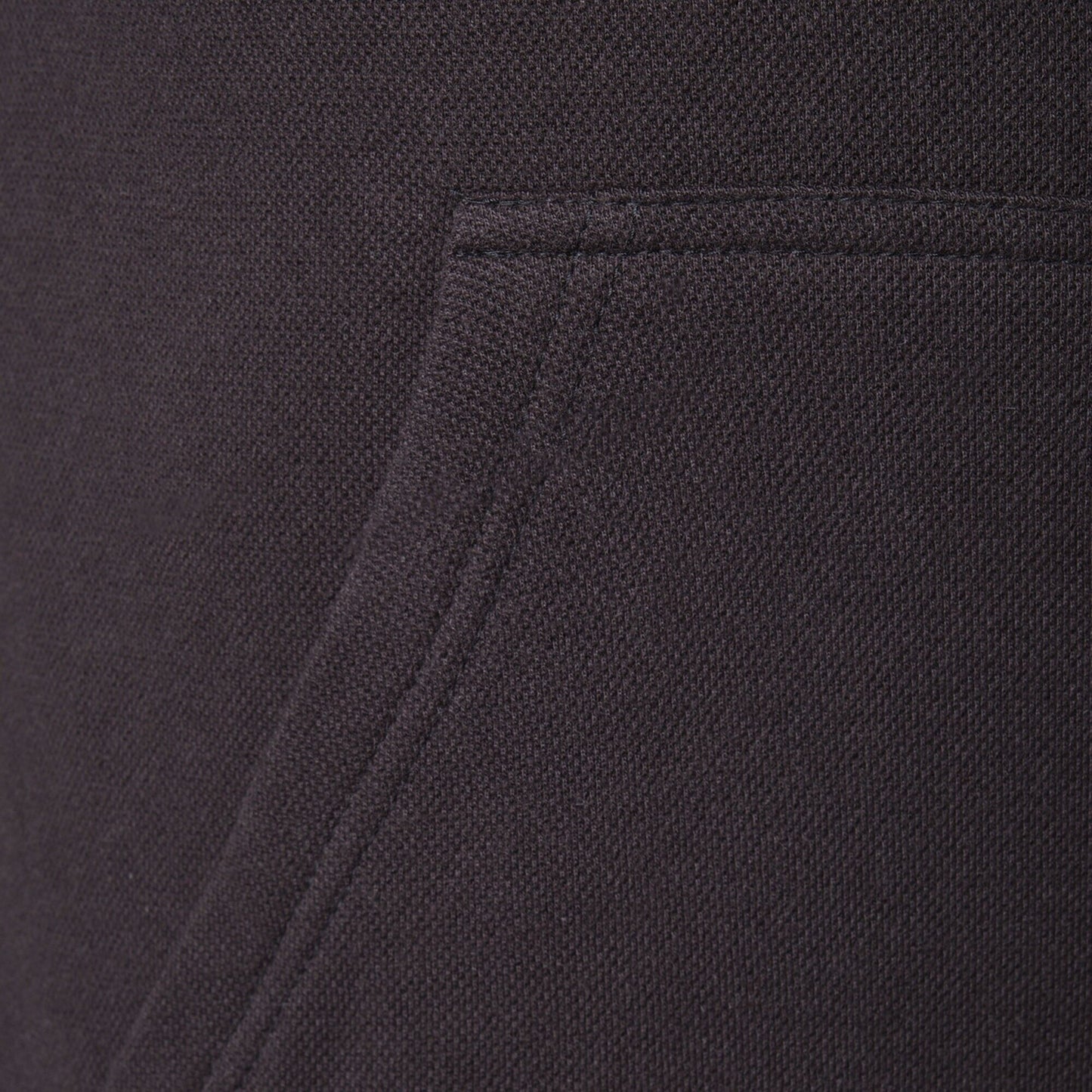 Felpa con cappuccio zip in piqué nera da uomo
