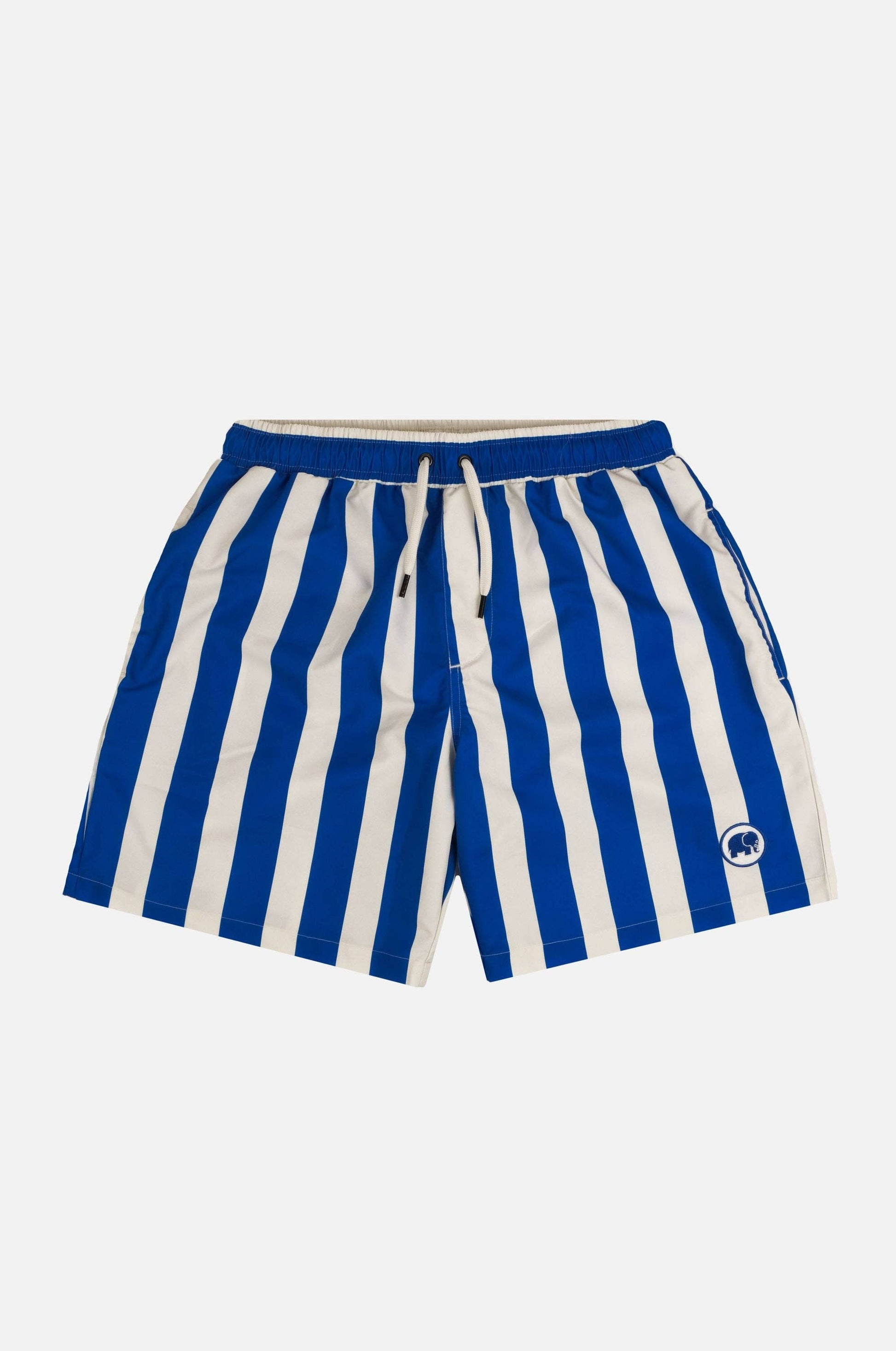 Costume da bagno Beach Club in SEAQUAL® Yarn a righe blu reale