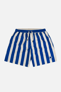 Costume da bagno Beach Club in SEAQUAL® Yarn a righe blu reale