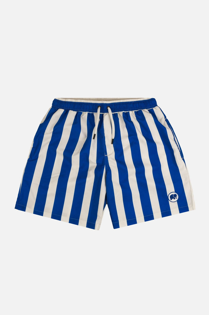 Costume da bagno Beach Club in SEAQUAL® Yarn a righe blu reale