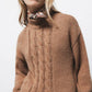 Maglione a maglia strutturata