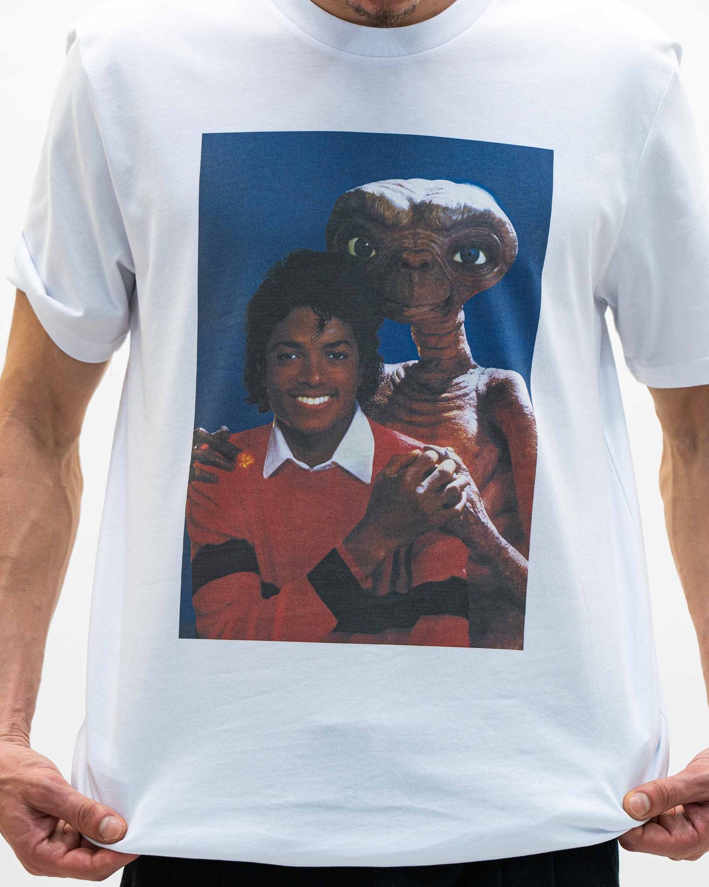 T-shirt unisex in cotone biologico con stampa E.T.