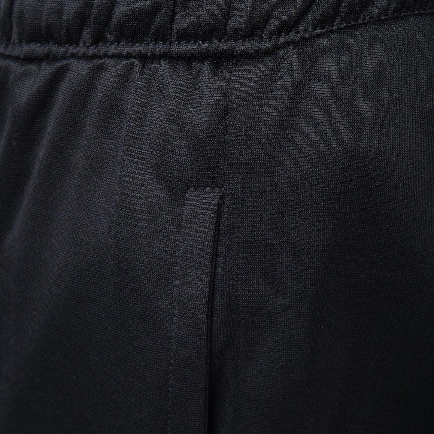 Pantaloni jogging uomo neri in poliestere