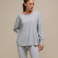Maglia donna oversize in viscosa e maglia leggera