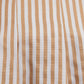Set camicia e gonna midi plissé a righe