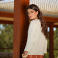 Maglia leggera donna scollo a V