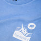 T-shirt pigmentata Tabarca Cup blu mediterraneo in cotone organico