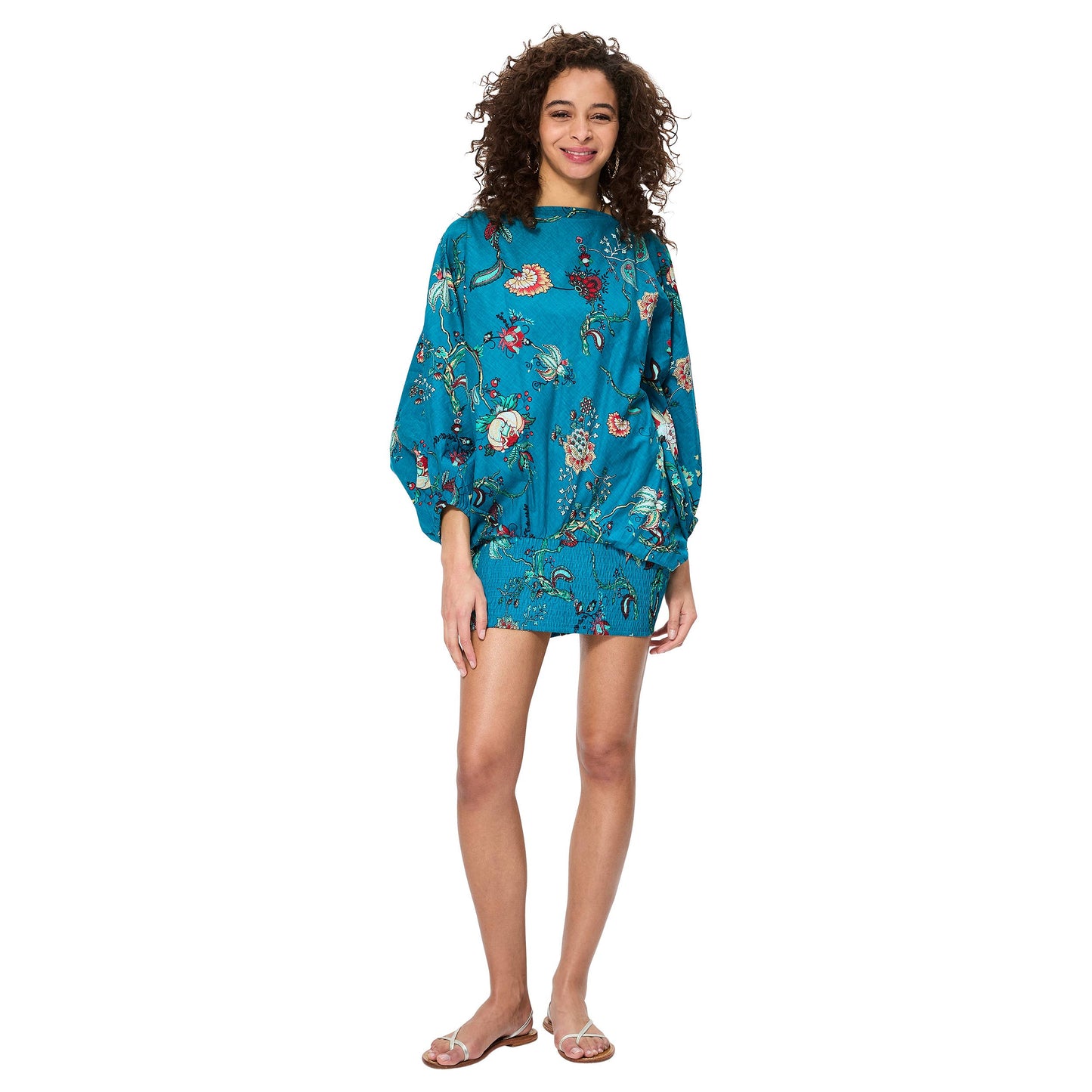 Pantaloni harem sarouel 3 in 1 in cotone