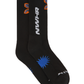 Calzini Flying Black in cotone biologico