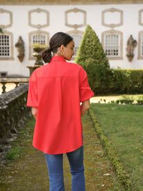 Camicia a cuore con bottoni