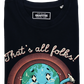 T-shirt unisex in cotone biologico con stampa Planet Humor