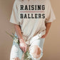 T-shirt oversize con grafica Raising Ballers