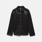 Camicia nera con paillettes