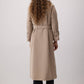 Trench oversize con cintura e fibbia