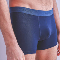 Boxer in cotone biologico blu marino