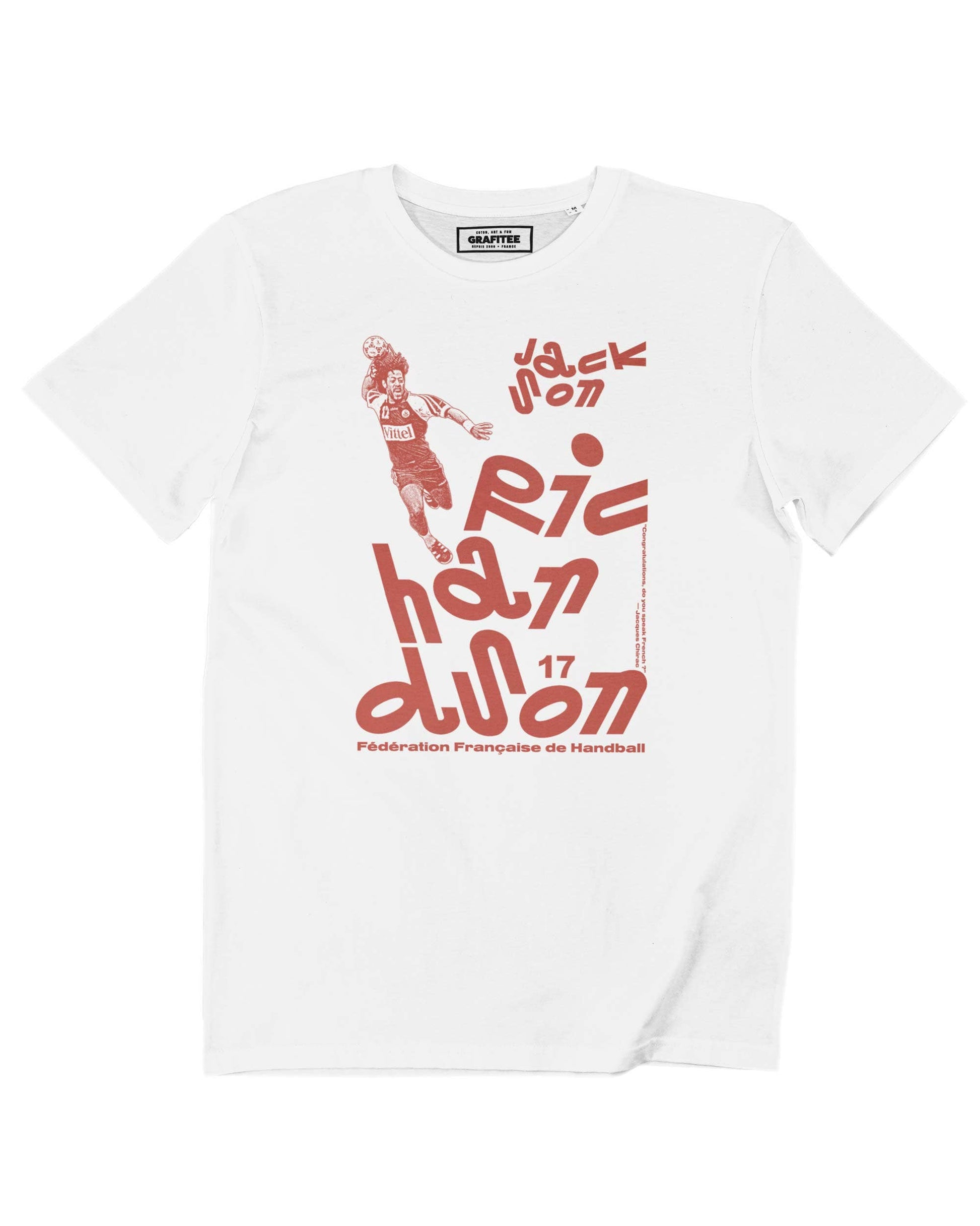 T-shirt Richardson in cotone biologico premium con stampa