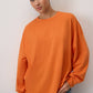 T-shirt basic oversize a manica lunga