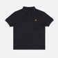Polo Essential in Cotone Biologico Blu