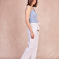 Pantaloni fluidi in cotone con coulisse Pouchka