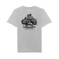 T-shirt Indian in cotone biologico con stampa moto