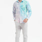 Camicia premium slim fit con stampa digitale