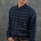 Camicia slim a quadri Sutton Moonrise