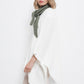 Cardigan mantella in maglia con tasche