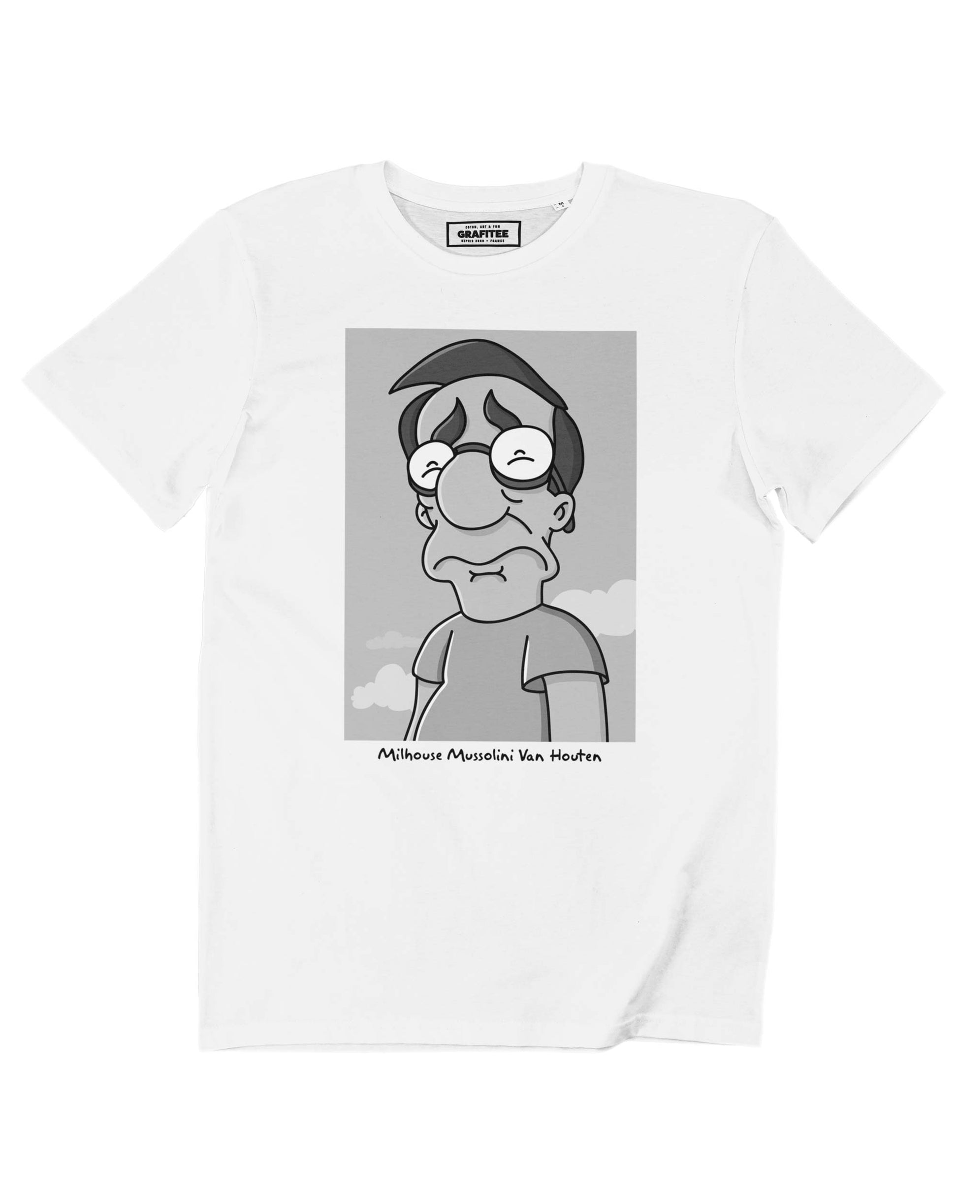 T-shirt Milhouse che piange dei Simpson