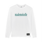 T-shirt a maniche lunghe “Oui” in cotone biologico