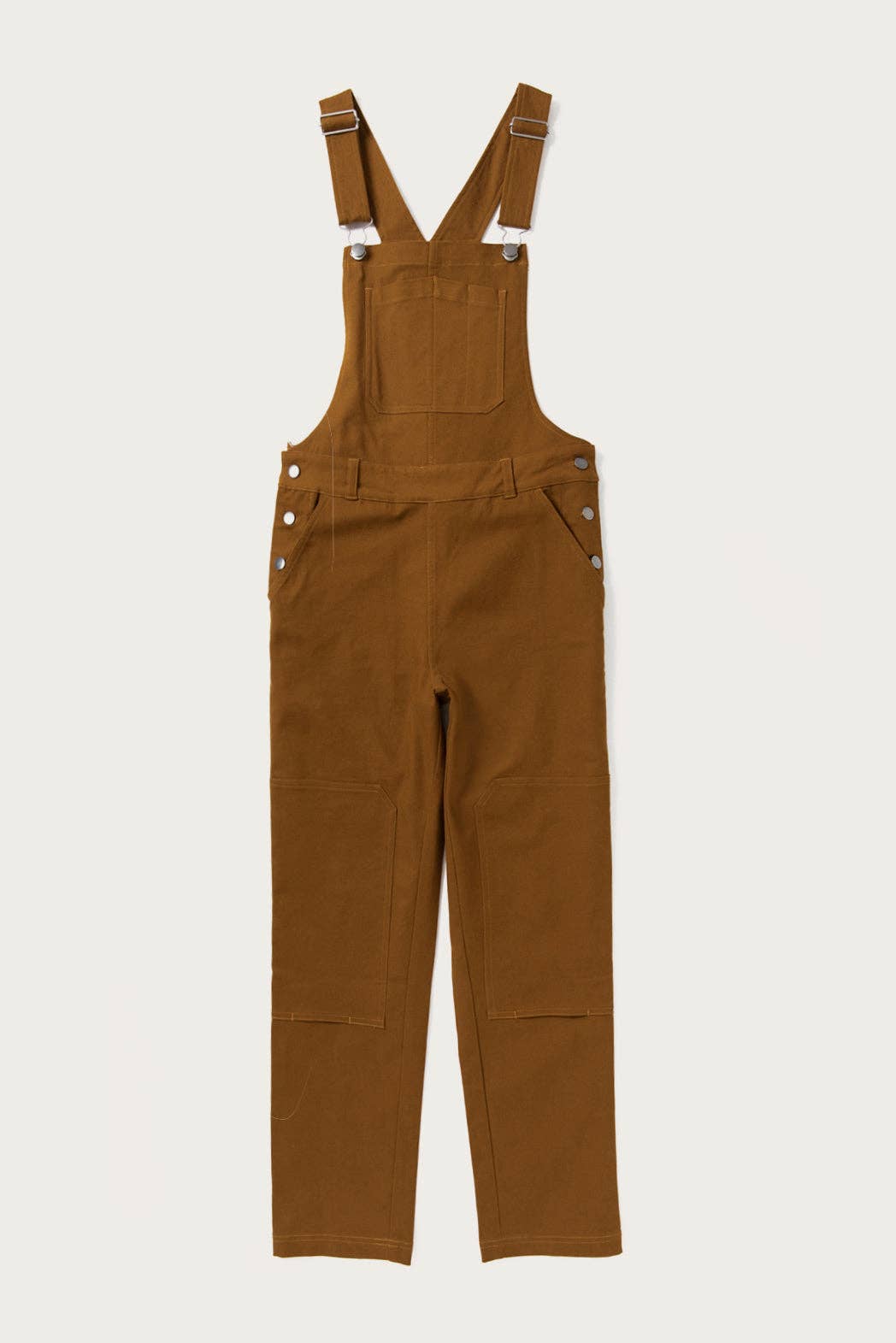Tuta Utility Tobin in Tela Marrone