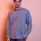 Camicia uomo in cotone 100% a quadri