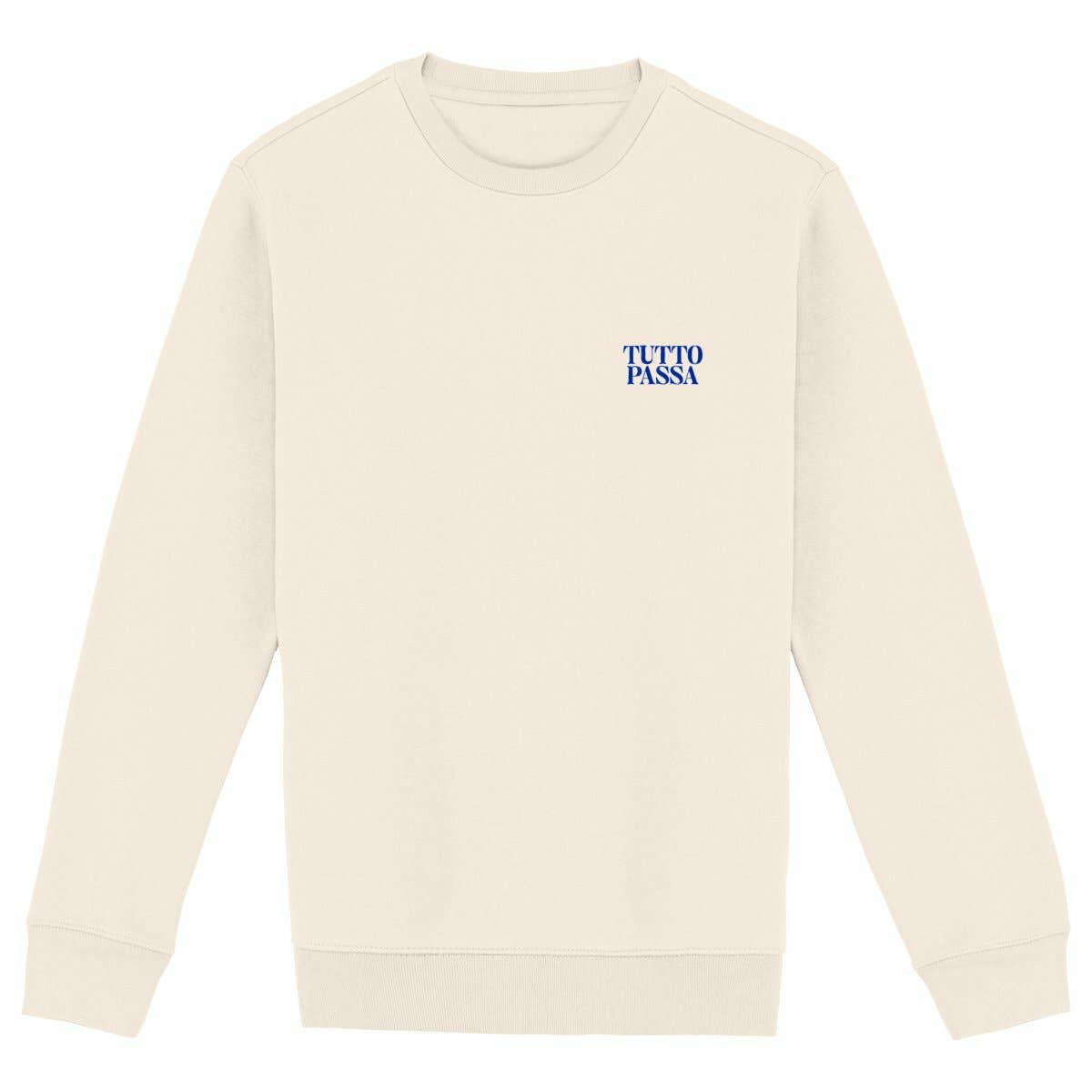 Felpa unisex organica “Tutto Passa”