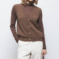 Gilet in maglia con scollo a V