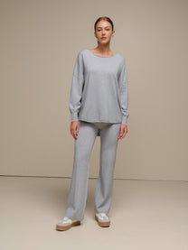 Maglia donna oversize in viscosa e maglia leggera