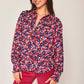 Camicia Cockatoo Mix con stampa floreale