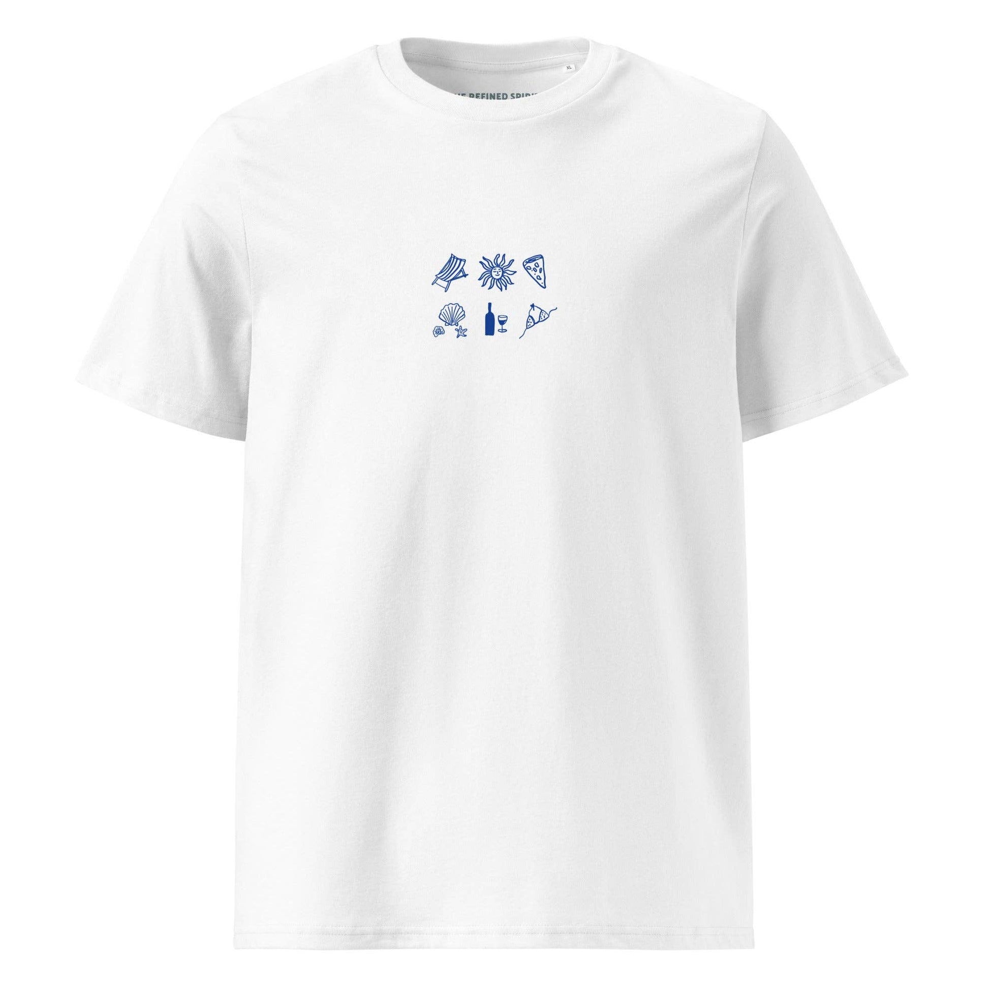 T-shirt unisex in cotone biologico “Summer to-do list”