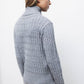 Maglione dolcevita in maglia strutturata