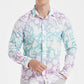 Camicia premium a stampa floreale digitale
