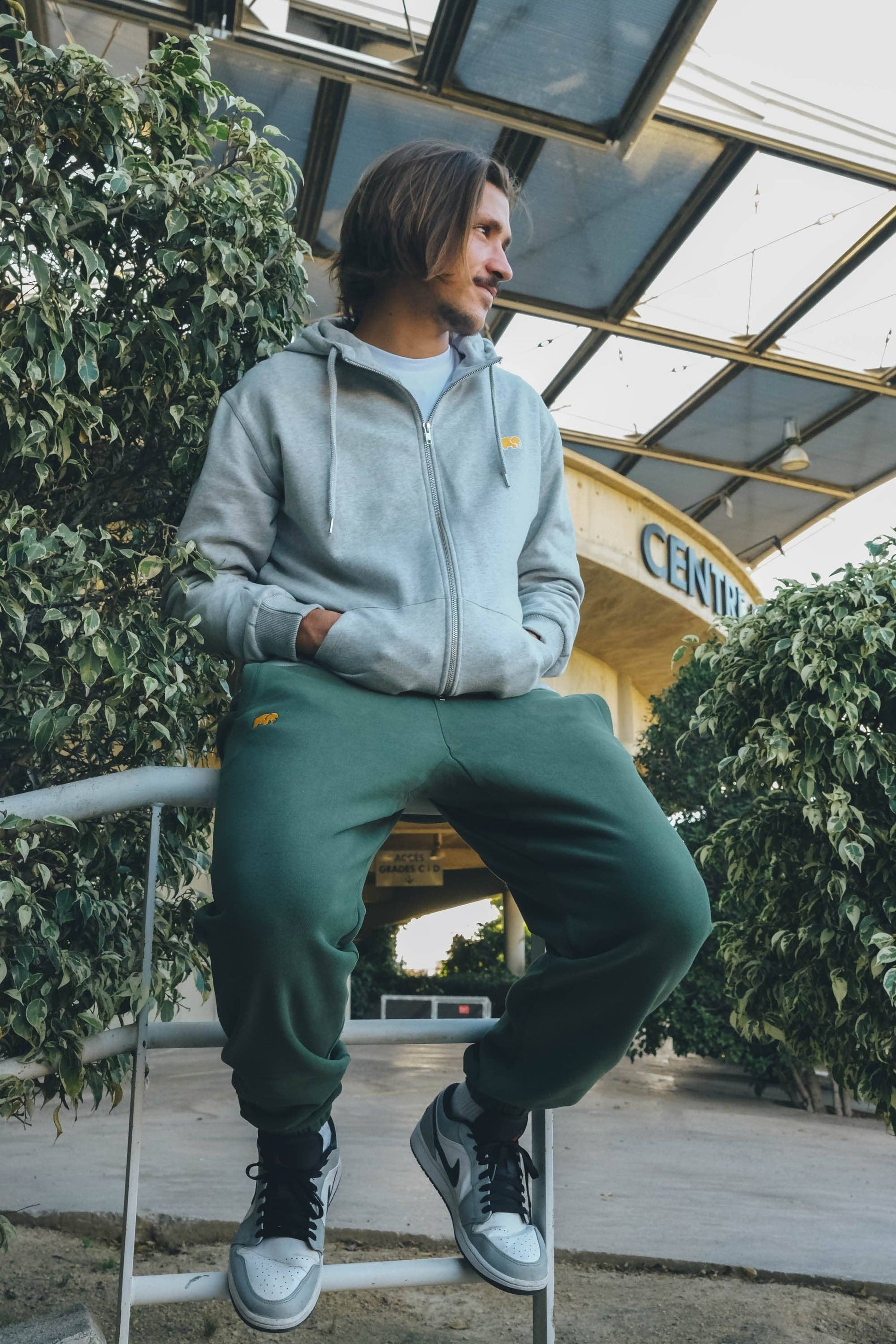 Pantaloni jogger in cotone biologico Essential Greener Pastures