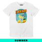 T-shirt Fresh Lemonade in cotone biologico con grafica colorata