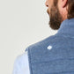 Gilet imbottito Brunch senza maniche blu chiaro