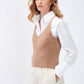 Gilet in maglia da donna
