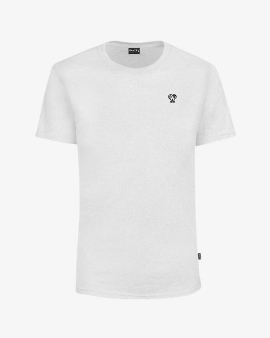 T-shirt donna grigia antimacchia in cotone