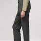 Pantaloni dritti con bottoni decorativi e vita elasticizzata