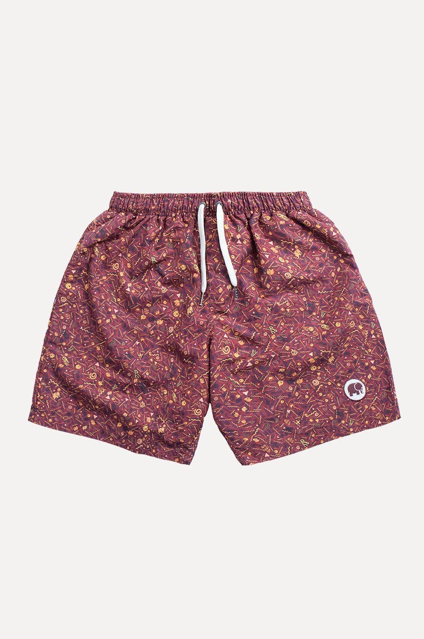 Costume da bagno Dogtown in SEAQUAL® YARN rosso